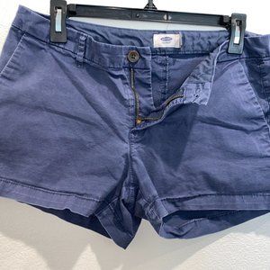 Old Navy Khaki Navy Blue Shorts